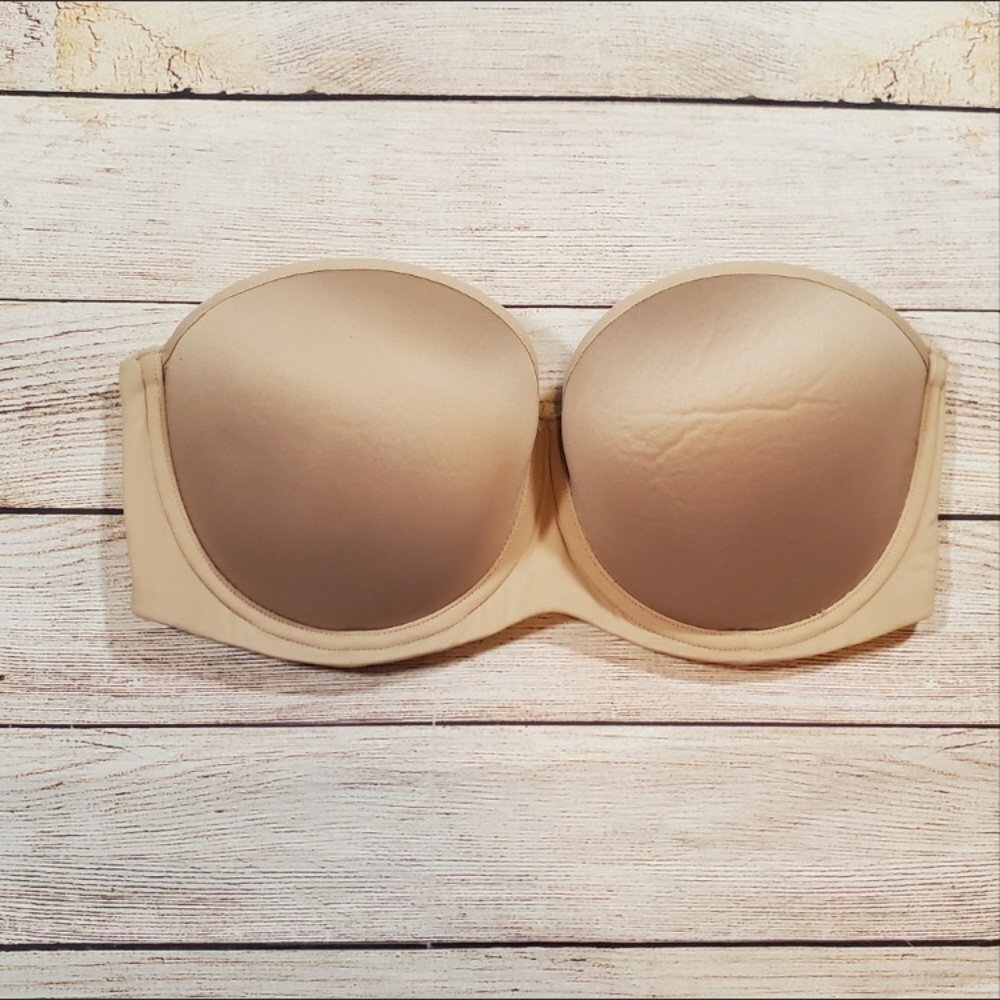 Third Love 36C Strapless Nude Full Coverage Bra